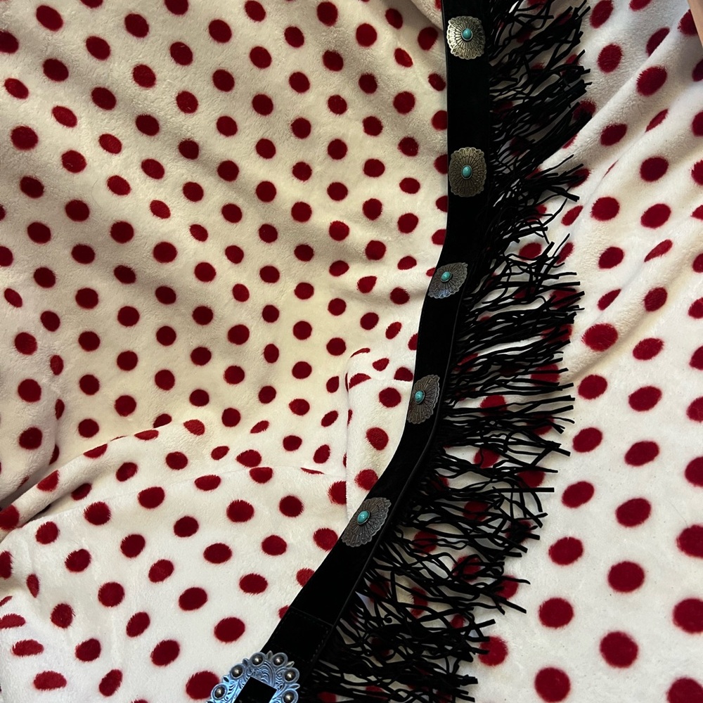Black Fringe belt
